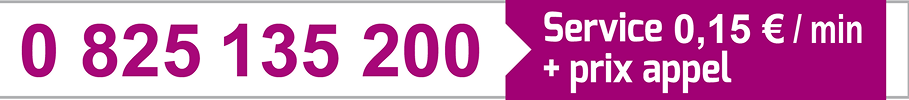 Numéro de téléphone 0 825 135 200
